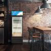 imageROVSUN 6 CuFt Commercial Beverage Refrigerator ETL NSF Merchandiser Refrigerator Display Refrigerator Beverage Cooler Glass Door Fridge wAdjustable Shelves LED Light for Bar Restaurant Cafe10 CuFt