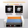 imageROVSUN Hot Dog Roller 18 Hot Dog 7 Rollers ETL Certified Sausage Grill Cooker Machine wDual Temp Control Cover LED Lighting Removable Shelf ampamp Drip Tray for Party Home Commercial 1050W11 Roller