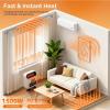 imageROVSUN WallMounted Heater with Remote Control Floor or Wall Heater for Bedroom 1500W Fast Heating ampamp Adjustable Thermostat Overheat Protection ampamp Child Lock for Indoor Use Living Room Home 1 Pack2