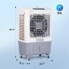 imageROVSUN 4100CFM Portable Air Cooler 132Gal50L Evaporative Swamp Cooler 3IN1 Cooling Fan with Remote Control 3 Speeds 75H Timer amp 4 Ice Box Humidifying Oscillating Fan for Indoor or Outdoor132Gal50L