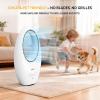 imageROVSUN 22inch Bladeless Tower Fan Quiet Smart Bladeless Fan with Mood Lighting 60Oscillating Cooling Fan with 3 Speeds 75H Timer Compact Tower Fan with Remote Safe Design for Home Bedroom