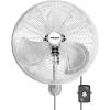 imageROVSUN 18 Wall Mounted Fan Max 4600 CFM High Velocity Industrial Wall Fan with Easy Controller 70 Angle Oscillating Heavy Duty for Garage Warehouse Workshop Gym UL Listed18