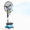imageROVSUN Max 6500CFM Misting Fan 26Inch High Velocity Industrial Mister with 42L11Gal Water Tank 3 Speed Settings amp Ajustable Mist Value 60 Oscillation For Outdoor Cooling Patio Barn Greenhouse26inch