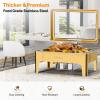 imageROVSUN 9QT Chafing Dishes for Buffet3 Pack Roll Top Chafing Dish Buffet SetRectangular Chafers and Buffet Warmers Sets with Glass Lid amp Serving Tong for Parties Weddings Catering Events Rose GoldGold