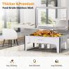 imageROVSUN 9QT Chafing Dishes for Buffet3 Pack Roll Top Chafing Dish Buffet SetRectangular Chafers and Buffet Warmers Sets with Glass Lid amp Serving Tong for Parties Weddings Catering Events Rose GoldSilver