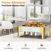 imageROVSUN 9QT Chafing Dishes for Buffet3 Pack Roll Top Chafing Dish Buffet SetRectangular Chafers and Buffet Warmers Sets with Glass Lid amp Serving Tong for Parties Weddings Catering Events Rose GoldGold  Silver