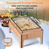 imageROVSUN 9QT Chafing Dishes for Buffet3 Pack Roll Top Chafing Dish Buffet SetRectangular Chafers and Buffet Warmers Sets with Glass Lid amp Serving Tong for Parties Weddings Catering Events Rose GoldRose Gold