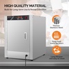 image:imageROVSUN 4Tier Pizza Warmer Hot Box Food Warmer wRemovable Shelves Water Tray Pretzel Warmer Hot Holding Cabinet Commercial Electric Food Warmer Countertop for Catering Buffet Restaurant 110V 800W4 TierSingle Door