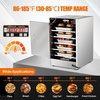 image:imageROVSUN 4Tier Pizza Warmer Hot Box Food Warmer wRemovable Shelves Water Tray Pretzel Warmer Hot Holding Cabinet Commercial Electric Food Warmer Countertop for Catering Buffet Restaurant 110V 800W5 TierSingle Door