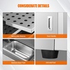 image:imageROVSUN 4Tier Pizza Warmer Hot Box Food Warmer wRemovable Shelves Water Tray Pretzel Warmer Hot Holding Cabinet Commercial Electric Food Warmer Countertop for Catering Buffet Restaurant 110V 800W5 TierSingle Door