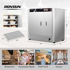 image:imageROVSUN 4Tier Pizza Warmer Hot Box Food Warmer wRemovable Shelves Water Tray Pretzel Warmer Hot Holding Cabinet Commercial Electric Food Warmer Countertop for Catering Buffet Restaurant 110V 800W4 TierDouble Door