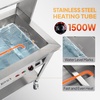 image:imageROVSUN 48QT Electric Commercial Food Warmer 6Pan Steam Table 8QTPan Stainless Steel Bain Marie Countertop wGlass Shield Temperature Control amp Lid for Buffet Restaurant 110V 1500W72QTFreestanding