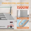 image:imageROVSUN 96QT Electric Commercial Food Warmer 1700W 8Pan Steam Table 12QTPan Stainless Steel Bain Marie wAcrylic Shield Temperature Control amp Lid for Buffet Restaurant96QT12Pan
