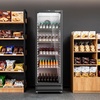 image:imageROVSUN 124 CuFt Commercial Refrigerator Display Refrigerator ETL NSF Certified Slim Commercial Beverage Cooler Glass Door Merchandiser Drink Fridge wAdjustable Shelves LED Light for Bar Restaurant10 CuFt