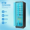 image:imageROVSUN 124 CuFt Commercial Refrigerator Display Refrigerator ETL NSF Certified Slim Commercial Beverage Cooler Glass Door Merchandiser Drink Fridge wAdjustable Shelves LED Light for Bar Restaurant124 CuFt
