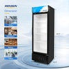 image:imageROVSUN 17 CuFt Commercial Beverage Refrigerator ETL NSF Slim Merchandiser Refrigerator Display Refrigerator Beverage Cooler Glass Door Fridge wAdjustable Shelves LED Light for Bar Restaurant Cafe85 CuFt