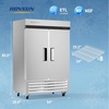 image:imageROVSUN 54 W Commercial Refrigerator Reach in Refrigerator ETL NSF Certified 49 CuFt Commercial Fridge Cooler with Auto Defrosting LED Light amp 8 Adjustable Shelves for Restaurant Cafe Garage54W Refrigerator