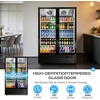 image:imageROVSUN 71 CuFt Commercial Beverage Refrigerator ETL NSF Slim Merchandiser Refrigerator Display Refrigerator Beverage Cooler Glass Door Fridge wAdjustable Shelves LED Light for Bar Restaurant Cafe17 CuFt