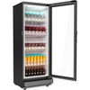 image:imageROVSUN 124 CuFt Commercial Refrigerator Display Refrigerator ETL NSF Certified Slim Commercial Beverage Cooler Glass Door Merchandiser Drink Fridge wAdjustable Shelves LED Light for Bar Restaurant71 CuFt