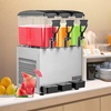 image:imageROVSUN Commercial Beverage Dispenser 52 Gal20L Commercial Juice Dispenser Cold Drink Dispenser 10L X 2 Tanks Stainless Steel with Thermostat Controller for Home Restaurant Bar Party 110V60HZ26 Gallon x 3