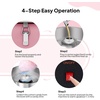 image:imageROVSUN 15 Inch Cotton Candy Machine Commercial Candy Floss Maker Electric Cotton Candy Maker wStainless Steel Bowl amp Sugar Scoop for Home Party Carnival Birthday RedPink