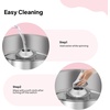 image:imageROVSUN 15 Inch Cotton Candy Machine Commercial Candy Floss Maker Electric Cotton Candy Maker wStainless Steel Bowl amp Sugar Scoop for Home Party Carnival Birthday RedPink