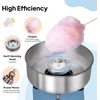 image:imageROVSUN 15 Inch Cotton Candy Machine Commercial Candy Floss Maker Electric Cotton Candy Maker wStainless Steel Bowl amp Sugar Scoop for Home Party Carnival Birthday RedBlue