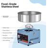 image:imageROVSUN 15 Inch Cotton Candy Machine Commercial Candy Floss Maker Electric Cotton Candy Maker wStainless Steel Bowl amp Sugar Scoop for Home Party Carnival Birthday RedBlue