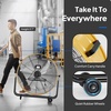 image:imageROVSUN 16inch Heavy Duty Floor amp Wall Mount Fan 2in1 High Velocity Industrial Metal Fan with 3Speed Adjustable Tilt amp WallMounting System Ideal Cooling for Gym Workshop Garage and WarehouseYellow