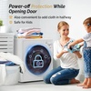image:imageROVSUN 18CuFt Portable Clothes Dryer and 178LBS FullAutomatic Washing Machine Set Compact Laundry Washer and Dryer Combo Set with Stainless Steel Inner Tub for Apartment Dorms Home26cuft  25lbs