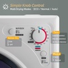 image:imageROVSUN 18CuFt Portable Clothes Dryer and 178LBS FullAutomatic Washing Machine Set Compact Laundry Washer and Dryer Combo Set with Stainless Steel Inner Tub for Apartment Dorms Home26cuft  25lbs