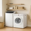 image:imageROVSUN 18CuFt Portable Clothes Dryer and 178LBS FullAutomatic Washing Machine Set Compact Laundry Washer and Dryer Combo Set with Stainless Steel Inner Tub for Apartment Dorms Home18cuft  178lbs