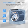 image:imageROVSUN 18CuFt Portable Clothes Dryer and 178LBS FullAutomatic Washing Machine Set Compact Laundry Washer and Dryer Combo Set with Stainless Steel Inner Tub for Apartment Dorms Home35cuft  25lbs