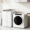 image:imageROVSUN 25LBS Full Automatic Washing Machine and 18CuFt Portable Clothes Dryer Set Compact Laundry Washer and Dryer Combo Set with Stainless Steel Inner Tub for Apartment Dorms Home35cuft  25lbs