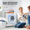 image:imageROVSUN 25LBS Full Automatic Washing Machine and 18CuFt Portable Clothes Dryer Set Compact Laundry Washer and Dryer Combo Set with Stainless Steel Inner Tub for Apartment Dorms Home15cuft  178lbs