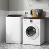 image:imageROVSUN 25LBS Full Automatic Washing Machine and 18CuFt Portable Clothes Dryer Set Compact Laundry Washer and Dryer Combo Set with Stainless Steel Inner Tub for Apartment Dorms Home18cuft  178lbs