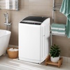 image:imageROVSUN 25LBS Portable Washing Machine FullAutomatic Electric Laundry Machine with Stainless Steel Drum Compact Washer and Spin Dryer Combo with Drain Pump for Home Apartment25lbs