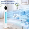 image:imageROVSUN 42in Tower Fan with Remote amp APP Control Smart Bladeless Floor Fan with 3 Modes 3 Speeds Digital Display and Oscillating 12H Timer Standing Fan for Home Office Bedroom342pack
