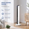 image:imageROVSUN 42in Tower Fan with Remote amp APP Control Smart Bladeless Floor Fan with 3 Modes 3 Speeds Digital Display and Oscillating 12H Timer Standing Fan for Home Office Bedroom42
