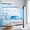 image:imageROVSUN 42in Tower Fan with Remote amp APP Control Smart Bladeless Floor Fan with 3 Modes 3 Speeds Digital Display and Oscillating 12H Timer Standing Fan for Home Office Bedroom422pack