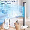 image:imageROVSUN 42in Tower Fan with Remote amp APP Control Smart Bladeless Floor Fan with 3 Modes 3 Speeds Digital Display and Oscillating 12H Timer Standing Fan for Home Office Bedroom422pack