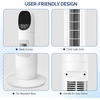 image:imageROVSUN 42in Tower Fan with Remote amp APP Control Smart Bladeless Floor Fan with 3 Modes 3 Speeds Digital Display and Oscillating 12H Timer Standing Fan for Home Office Bedroom34