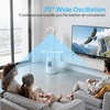 image:imageROVSUN Smart Bladeless Fan 38 Bladeless Tower Fan with BLDC Motor Quiet Oscillating Tower Fan with Remote Portable Cooling Fan with 8H Timer 12 Speed 3 Modes Ideal for Home Bedroom Office382pack