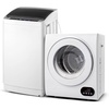 image:imageROVSUN 18CuFt Portable Clothes Dryer and 178LBS FullAutomatic Washing Machine Set Compact Laundry Washer and Dryer Combo Set with Stainless Steel Inner Tub for Apartment Dorms Home15cuft  178lbs