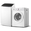 image:imageROVSUN 18CuFt Portable Clothes Dryer and 178LBS FullAutomatic Washing Machine Set Compact Laundry Washer and Dryer Combo Set with Stainless Steel Inner Tub for Apartment Dorms Home18cuft  178lbs