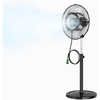 image:imageROVSUN 18inch Misting Pedestal Fan with 5L Water Tank amp 75H Timer 3 Wind Speeds 120Oscillating Standing Mist Fan with Remote amp Panel Control Water Cooling Mister Fan for Indoor Living Room Patio20