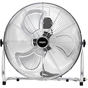 image:imageROVSUN 16inch Heavy Duty Floor amp Wall Mount Fan 2in1 High Velocity Industrial Metal Fan with 3Speed Adjustable Tilt amp WallMounting System Ideal Cooling for Gym Workshop Garage and WarehouseSilver