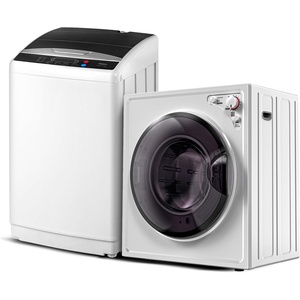image:imageROVSUN 18CuFt Portable Clothes Dryer and 178LBS FullAutomatic Washing Machine Set Compact Laundry Washer and Dryer Combo Set with Stainless Steel Inner Tub for Apartment Dorms Home26cuft  25lbs