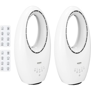 image:imageROVSUN Smart Bladeless Fan 38 Bladeless Tower Fan with BLDC Motor Quiet Oscillating Tower Fan with Remote Portable Cooling Fan with 8H Timer 12 Speed 3 Modes Ideal for Home Bedroom Office222pack
