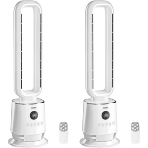 image:imageROVSUN Smart Bladeless Fan 38 Bladeless Tower Fan with BLDC Motor Quiet Oscillating Tower Fan with Remote Portable Cooling Fan with 8H Timer 12 Speed 3 Modes Ideal for Home Bedroom Office322pack